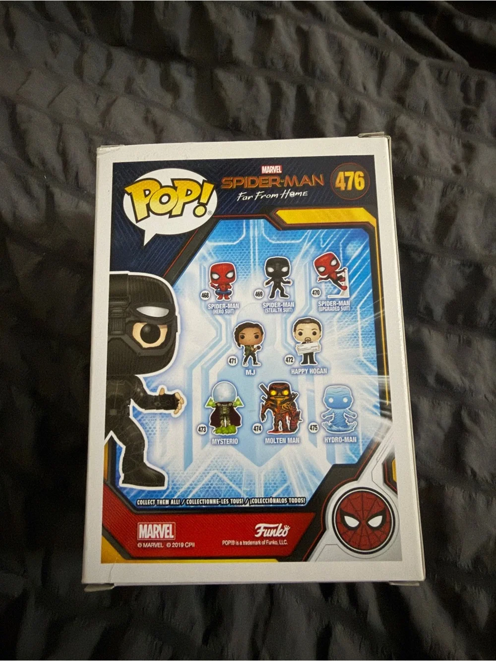 Funko Pop! Spider-Man Stealth Suit Goggles Up #476 Target Exclusive